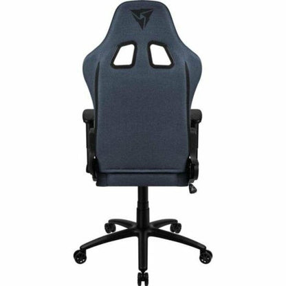 Cadeira Gamer Reclinável Tecido Azul com Apoio de Braços 2D TGC12 Loft
