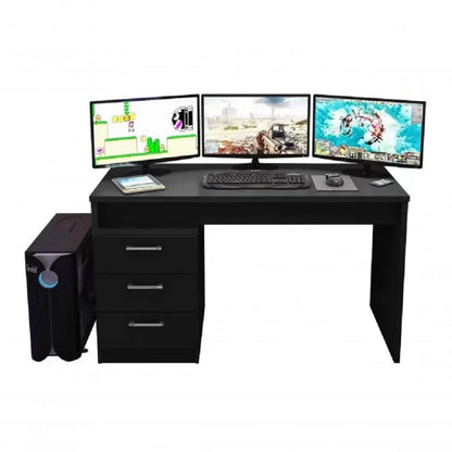 Mesa Gamer Escrivaninha 3 Gavetas DRX5000