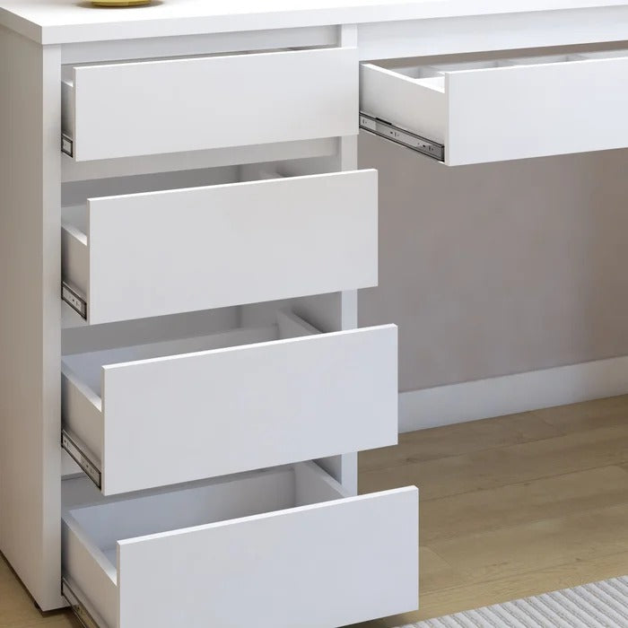 Escrivaninha 5 Gavetas 100% MDF Berlim Yescasa