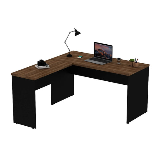 Mesa de Canto em L Para Escritório 140x150cm Tampo 30mm